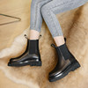 Thick-soled Martin boots with increased height Chelsea short boots