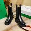 Thick-soled Martin boots with increased height Chelsea short boots