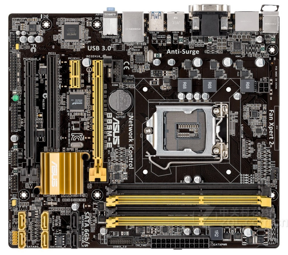 Asus/华硕 B85M-E G K F D PLUS PRO 1150主板用1230v3 I7 4790K