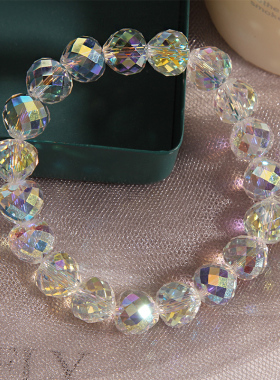 奥地利水晶转运手链女甜美轻奢