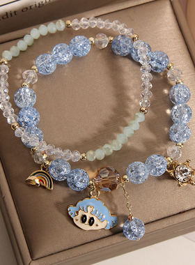 韩版小清新可爱女孩女姐妹手链