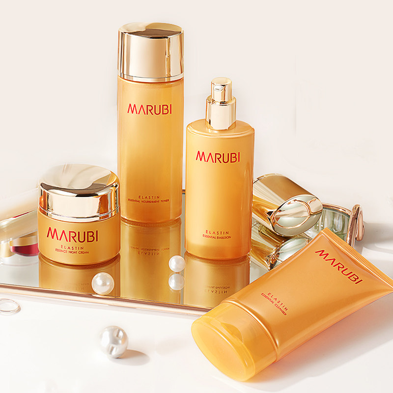 丸美弹力蛋白护肤品套装紧致抗皱 丸美七柯面部护理套装