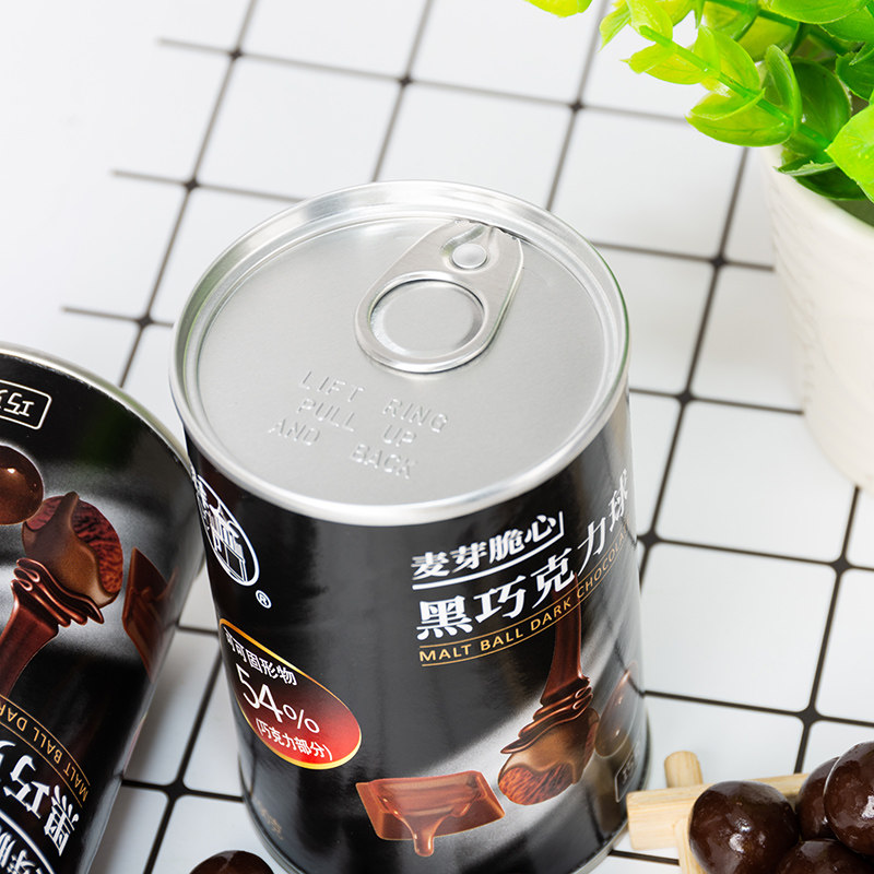 【梁丰旗舰店】脆心可可脂黑麦丽素 梁丰巧克力制品