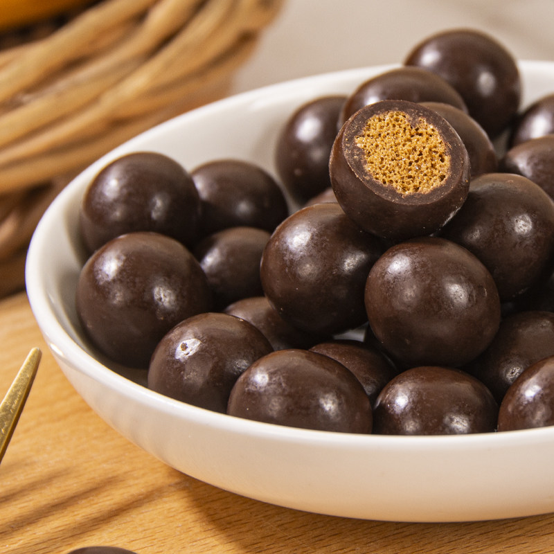 梁丰麦丽素牛奶巧克力纯可可脂进口可可豆朱古力怀旧儿童零食,淘宝优惠券,粉丝福利购,淘宝优惠卷