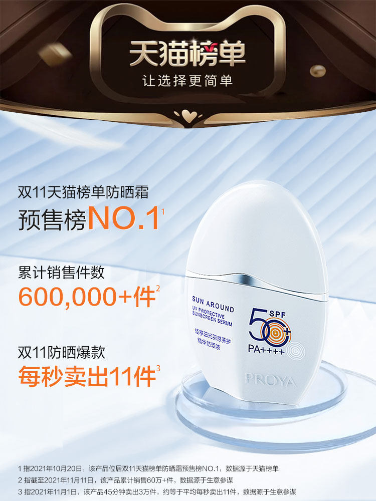 珀莱雅羽感秋冬季面部美白防晒霜 珀莱雅夺慕防晒霜