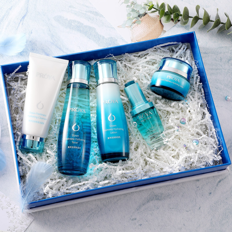 珀莱雅官方旗舰店水乳化妆女正品 珀莱雅夺慕面部护理套装