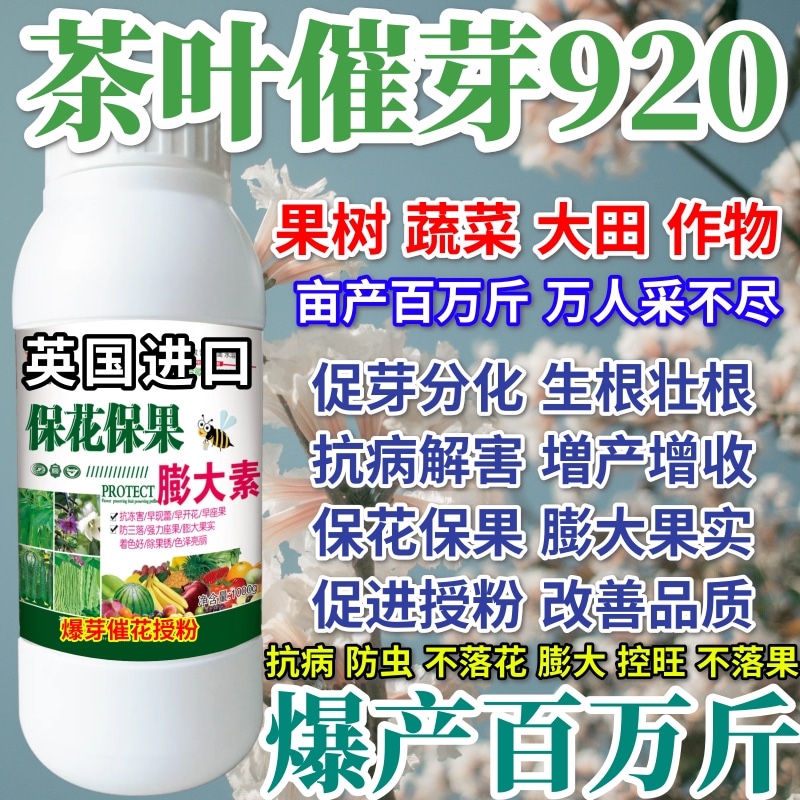 茶叶催芽920保花保果膨大素蔬菜瓜果果树微量元素叶面肥座果灵 - 图3