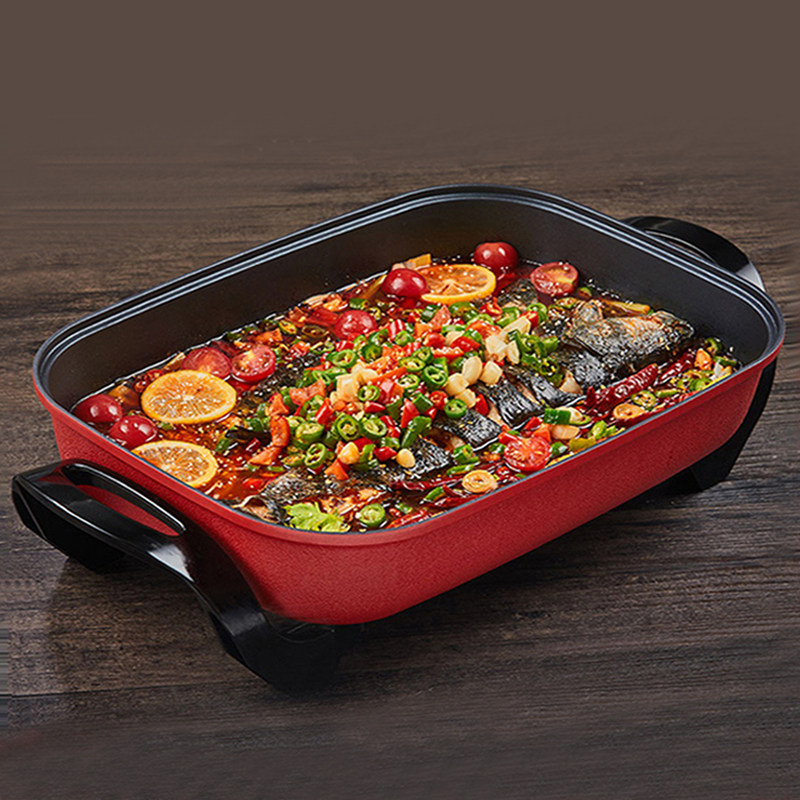 九阳家用烤鱼炉烤肉锅多功能一体锅 九阳好易购电热/火锅