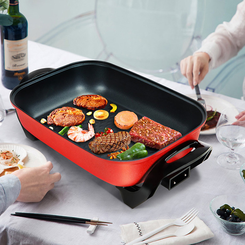 九阳家用烤鱼炉烤肉锅多功能一体锅 九阳好易购电热/火锅