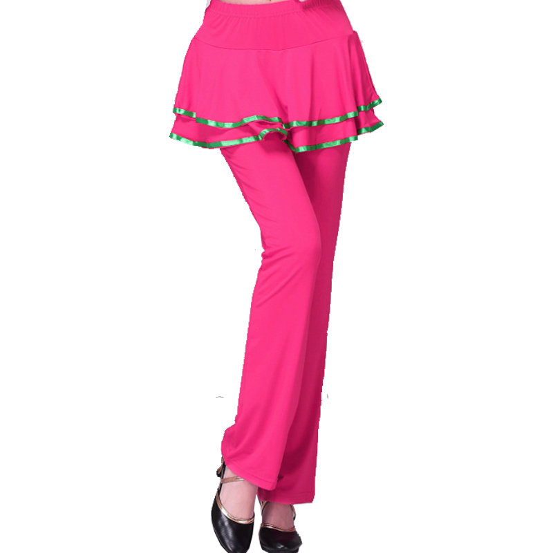 广场舞裤子裙裤舞蹈裤长裤跳舞裤中老年双层裙裤直筒裤演出服装,淘宝优惠券,粉丝福利购,淘宝优惠卷