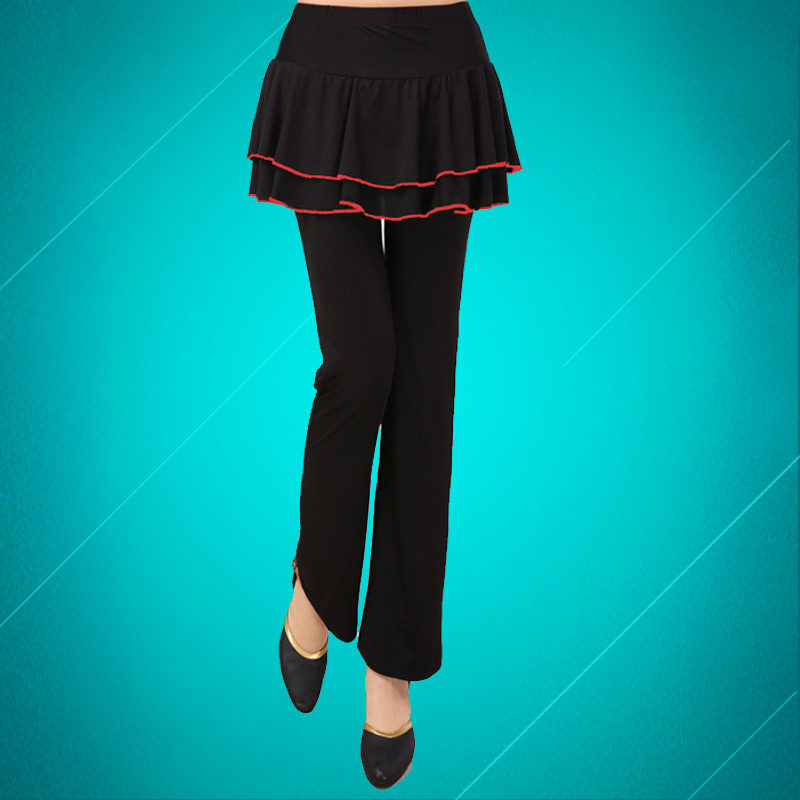广场舞裤子裙裤舞蹈裤长裤跳舞裤中老年双层裙裤直筒裤演出服装,淘宝优惠券,粉丝福利购,淘宝优惠卷