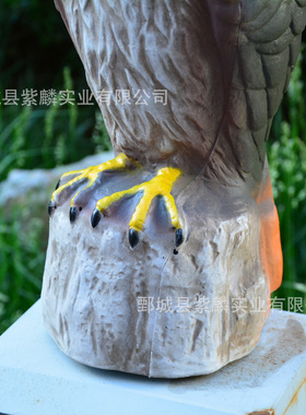 塑料仿真老鹰园林装饰打猎诱