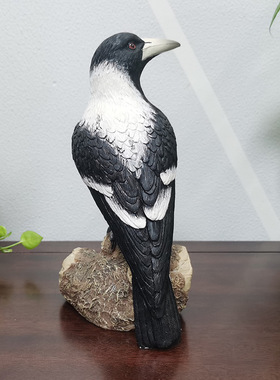 树脂仿真喜鹊摆件花园庭院阳台