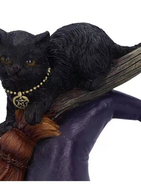 Ornament黑猫树脂工艺品摆件