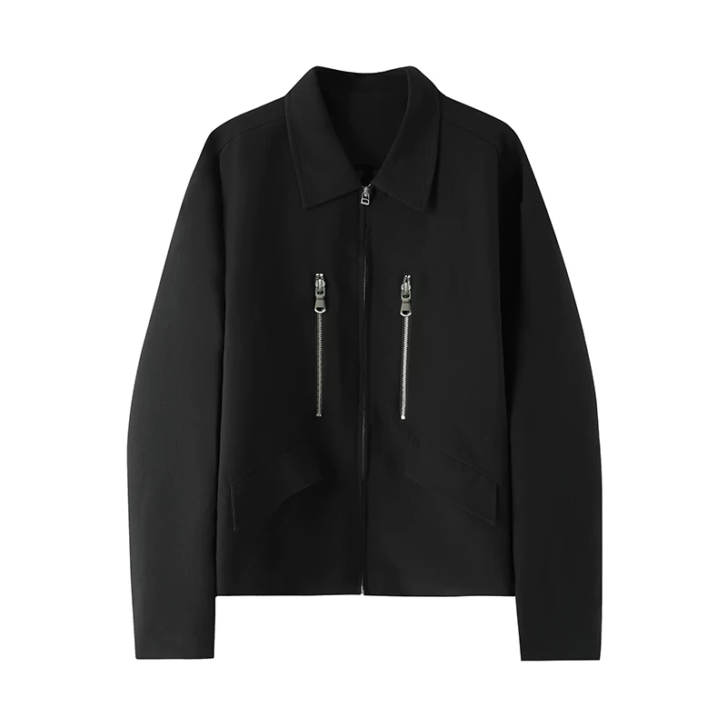 [Not Ugly] 21AW Celia Lab осенняя куртка с двойной молнией, карман, свободная куртка Kiko wind jacket