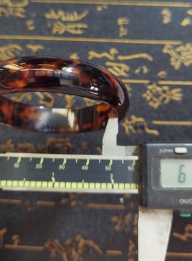 玳瑁色手镯合成玳瑁手镯醋酸手镯豹纹手镯仿龟壳手镯叮当手镯