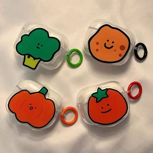 创意水果蔬菜适用OPPO Enco R4蓝牙耳机保护套encor4软壳男女款 - 图0