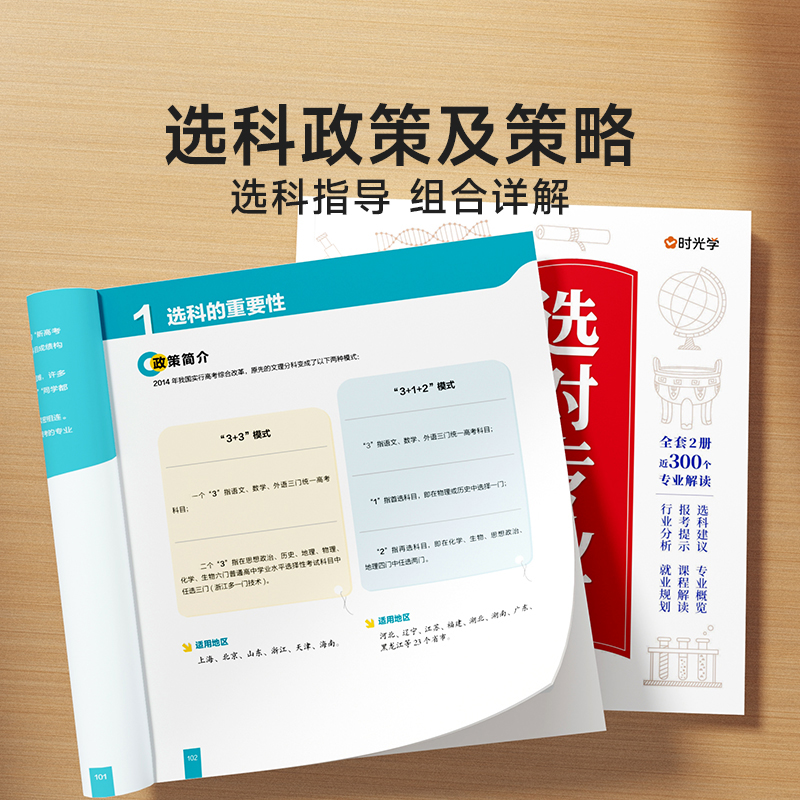 时光学选对专业赢在未来2024年上下新版大学城介绍高考填报志愿指导书籍中国名牌大学专业详解志愿报考指南简介高校分数选科建议书