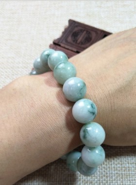 老坑翡翠A货玉石男士佛珠包邮