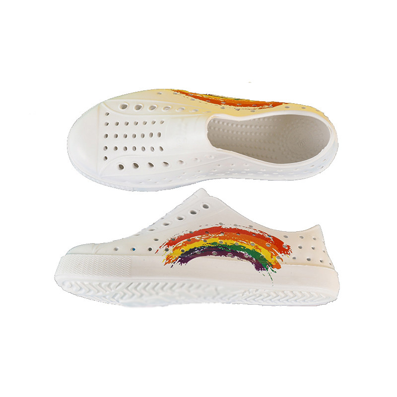 官方crazy ativ旗舰店正品彩虹洞洞鞋亲子鞋男女沙滩鞋童鞋防滑,淘宝优惠券,粉丝福利购,淘宝优惠卷