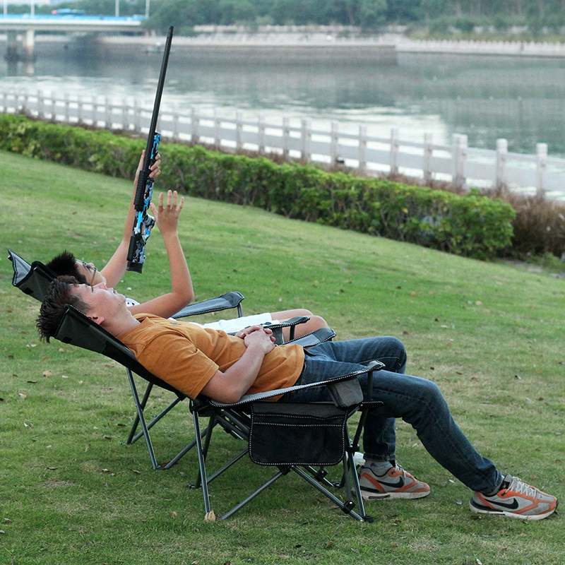 Outdoor folding fishing chair leisure lounge chair fishing stool
