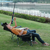 Outdoor folding fishing chair leisure lounge chair fishing stool