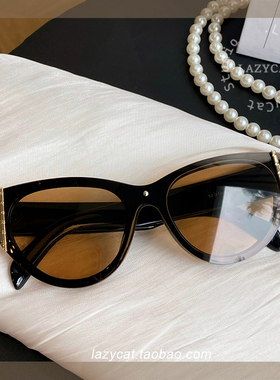 轻奢风墨镜高级感豹纹