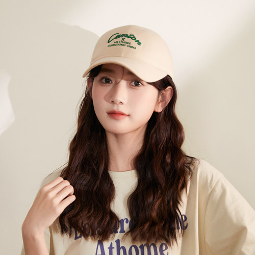 大头大脸可戴棒球帽女生高品质好版型软顶鸭舌帽百搭显脸小帽子男 - 图0