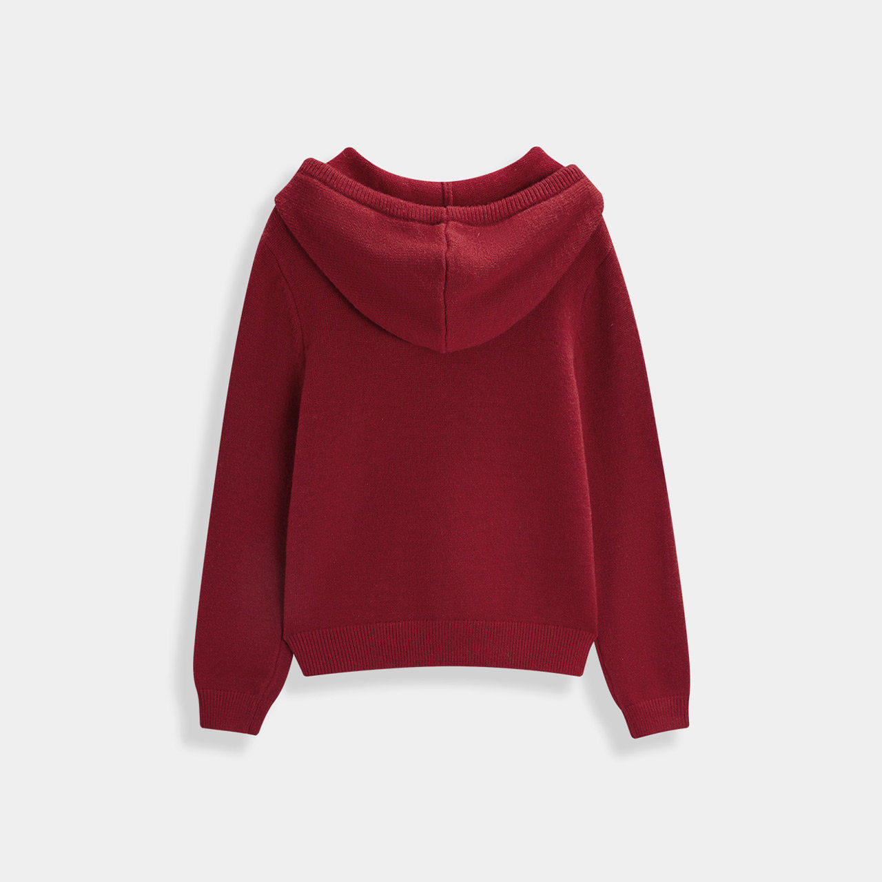 IEF/爱依服【微胖】大码女装2025冬季新款简约休闲风连帽毛织卫衣,淘宝优惠券,粉丝福利购,淘宝优惠卷