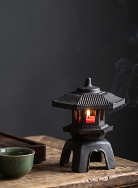 创意家用宫灯摆件铸铁创意中式