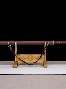 未开刃刀剑不锈钢一体唐横刀防身收藏直刀手工锻打传统宝剑未开刃