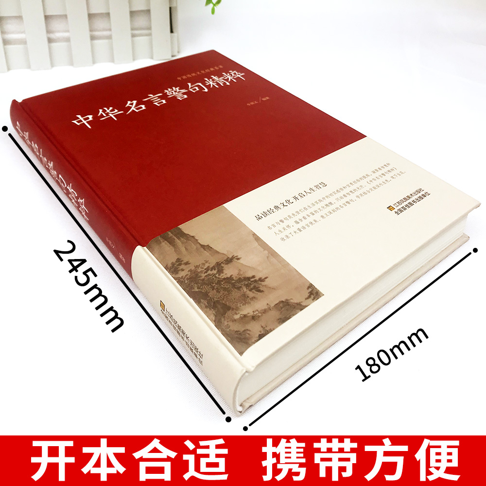 34全篇 中华名言警句精粹书籍文学国学藏书中外格言名人名言名句大全写作座右铭宣传标语励志成功民言警句大全书籍青少年学生 立人图书专营店