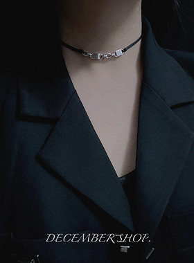 优质百搭金属链条锁骨链服装搭配饰品脖子饰品皮带子choker项圈女