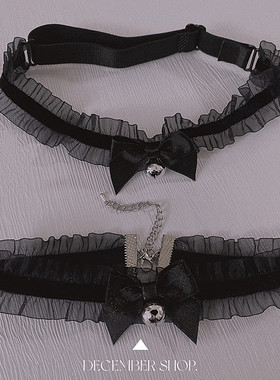 夏季新款透明项链弹力蕾丝