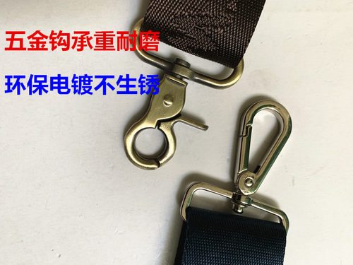 背包带斜挎肩带包厚带子帆布固定扣包肩带配件宽尼龙水壶户外单肩 - 图0