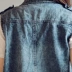 Áo vest dài denim nữ mùa xuân và mùa thu giản dị hoang dã vest phiên bản Hàn Quốc của áo vest mỏng vest vest - Áo vest