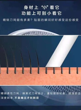吉利来剃须刀刀头刀片网罩配件