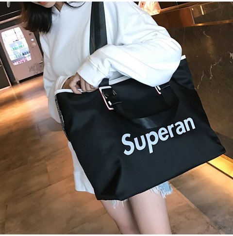 handbag2023新单肩牛津布大容量包包女旅行托特包通勤时尚手提包