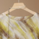 ເສື້ອ chiffon ແອວ tie-dye summer ຂອງແມ່ຍິງ