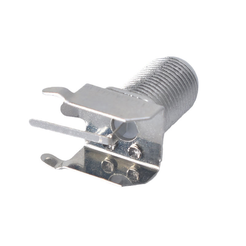 英制F头母座连接器 90度弯头户户通数字机顶盒弯头母座配螺母垫片,淘宝优惠券,粉丝福利购,淘宝优惠卷