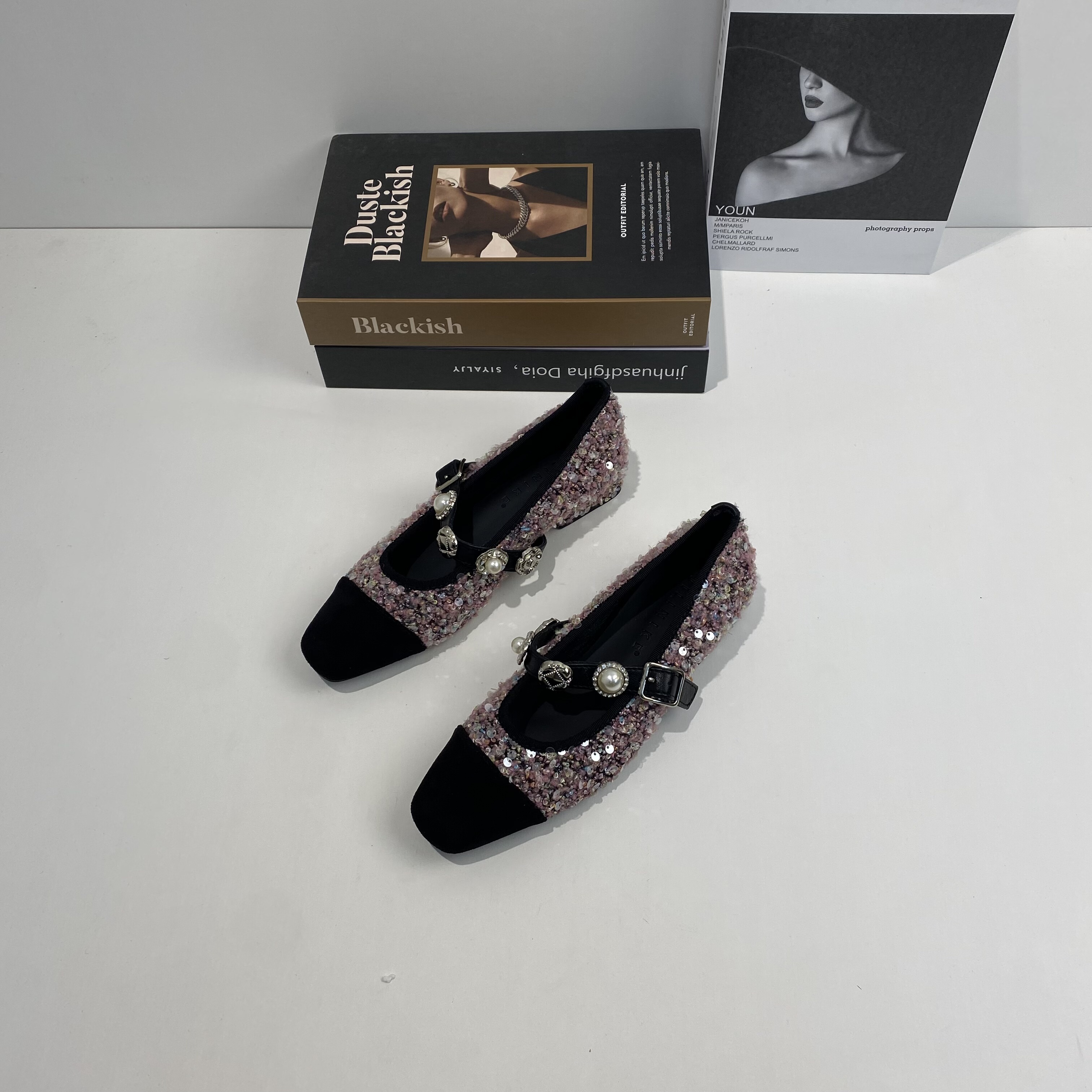 2026新款法式小香风平跟单鞋女春秋休闲气质一字扣玛丽珍鞋晚晚鞋,淘宝优惠券,粉丝福利购,淘宝优惠卷