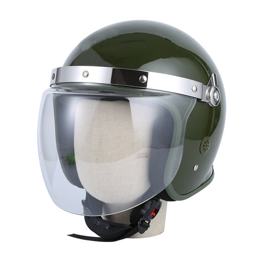 保安器材防暴头盔安保防护头盔带透明面罩加强勤务盔防爆头盔-图2