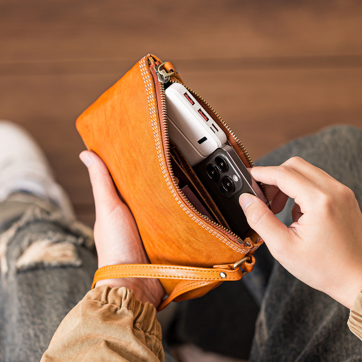 后步植鞣头层牛皮日式软皮手拿包复古手工擦色真皮钱包零钱包皮夹,淘宝优惠券,粉丝福利购,淘宝优惠卷