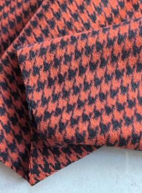 鞋面布秋冬手工鞋布料毛呢面料加厚衣服服装裤子手工DIY呢子布料3