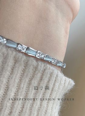 栀子西冷淡风女性合金气质