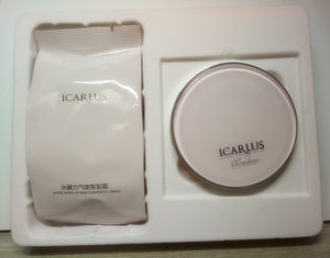 icarlus/伊卡露诗水膜力气垫CC霜 白皙隔离弹润保湿专柜正品