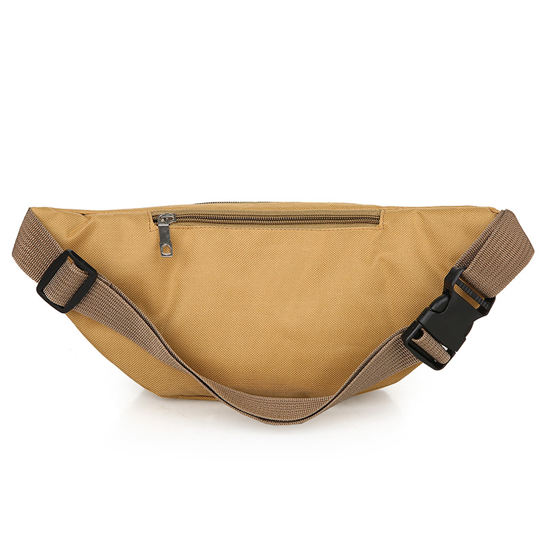 帆布腰包男女士新款斜跨户外手机大容量生意包收钱包多功能收银包 - 图1