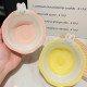 Ceramic Cute Girl Heart Unicorn Dessert Salad Bowl
