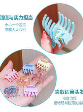 小爪子树脂结实耐摔抓夹