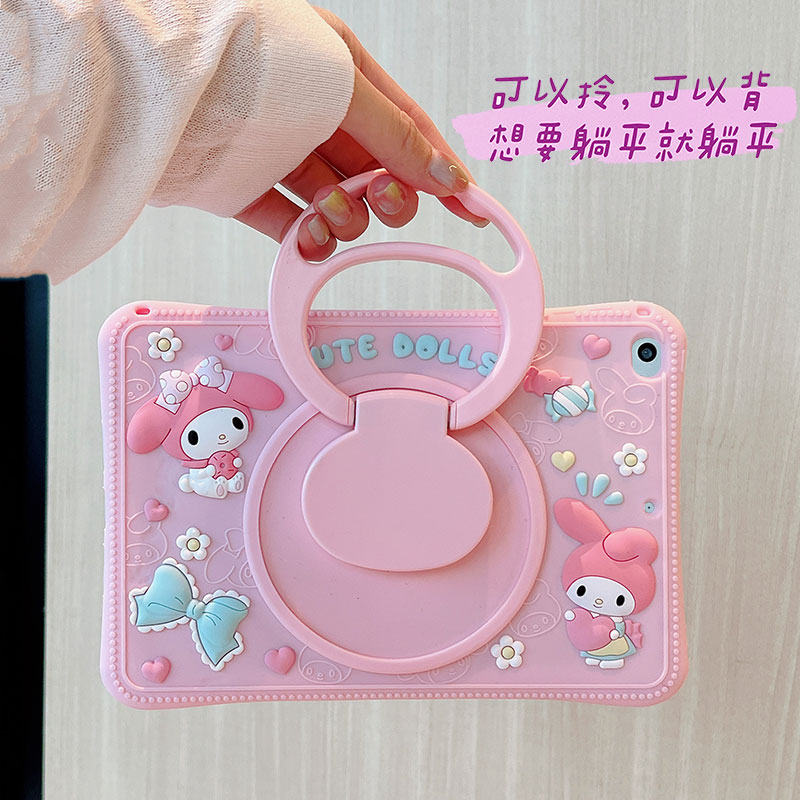 2024款华为matepadse平板保护套matepad11.5保护壳DBYW09旋转适用荣耀5/6/7畅享2壳10.1防摔ags5-w00卡通可爱 - 图3